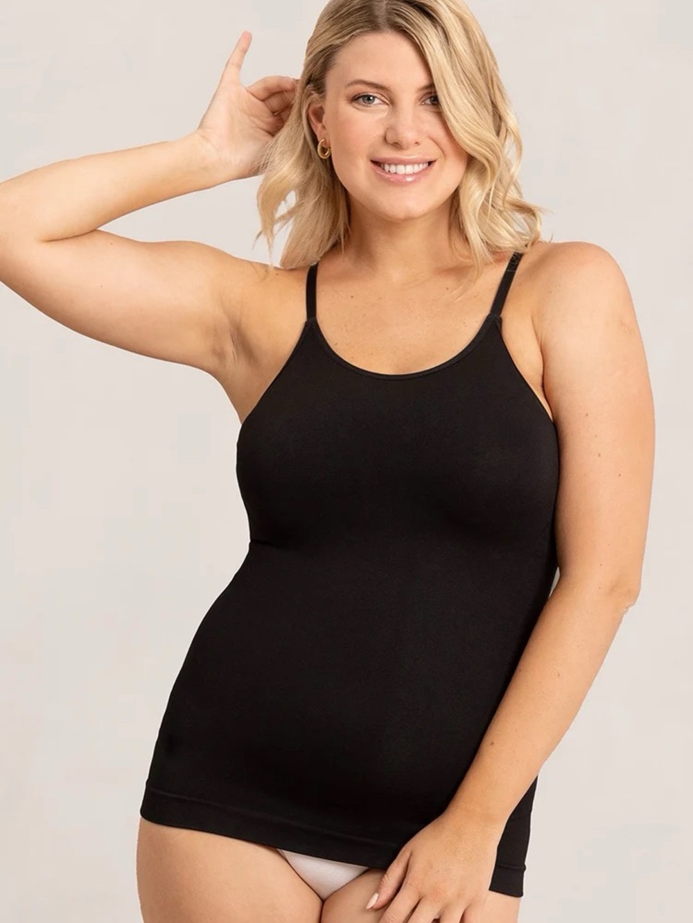 Shapermint Essentials NWOT Compression Shapewear Cami Set of 2 sz XL Black/Navy